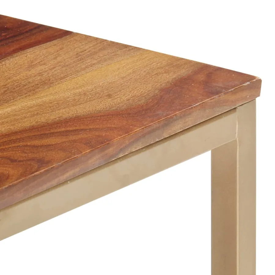 Table basse 120x60x40 cm Bois massif - 5