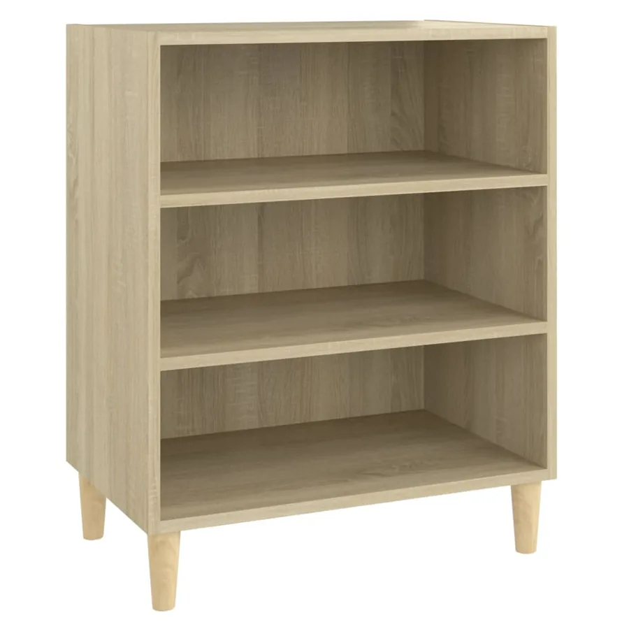 Buffet chêne sonoma 57x35x70 cm bois d'ingénierie - 2