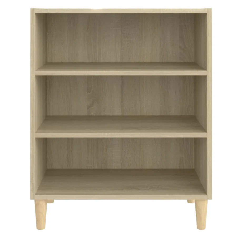Buffet chêne sonoma 57x35x70 cm bois d'ingénierie - 4