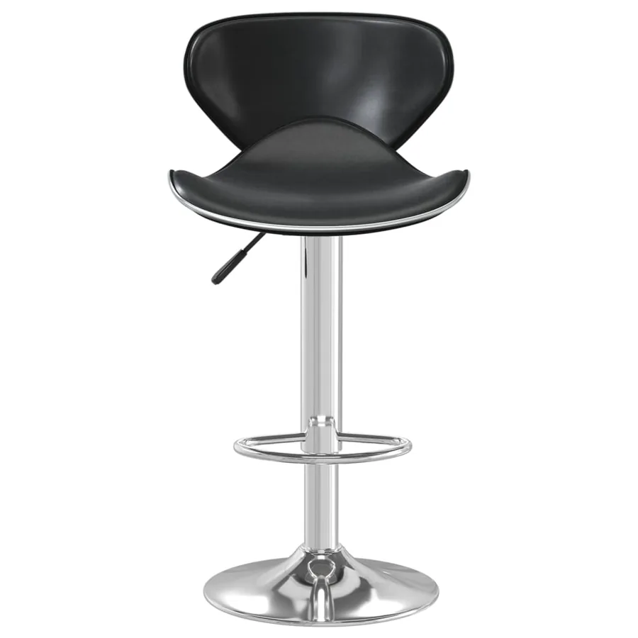 Tabouret de bar Noir Similicuir - 3