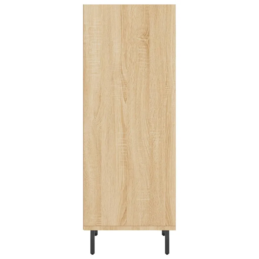 Buffet chêne sonoma 34,5x32,5x90 cm bois d'ingénierie - 5