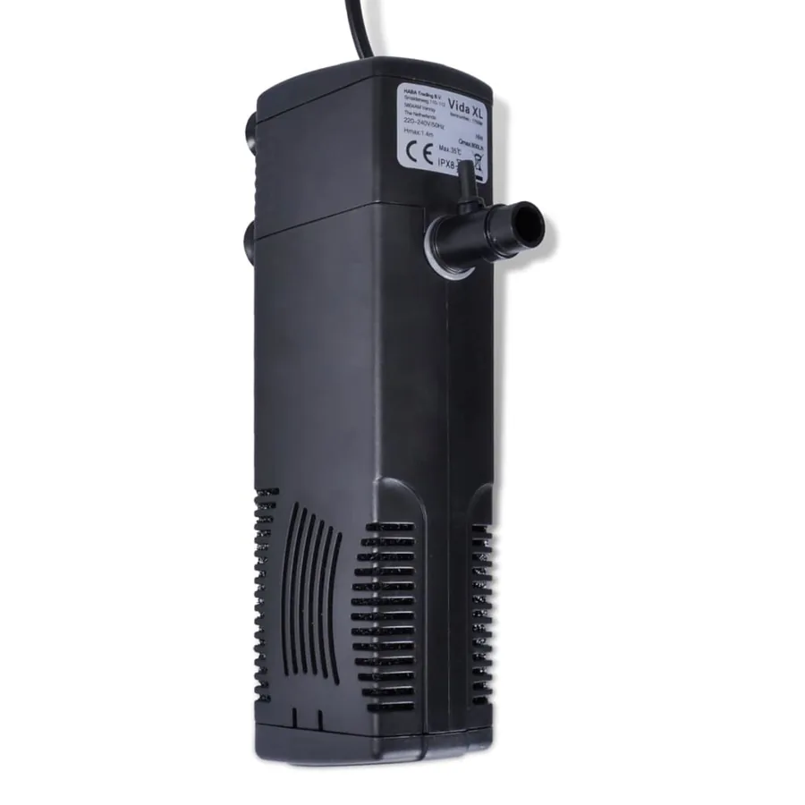 Pompe de filtration d'aquarium avec charbon actif 800 L/h - 3