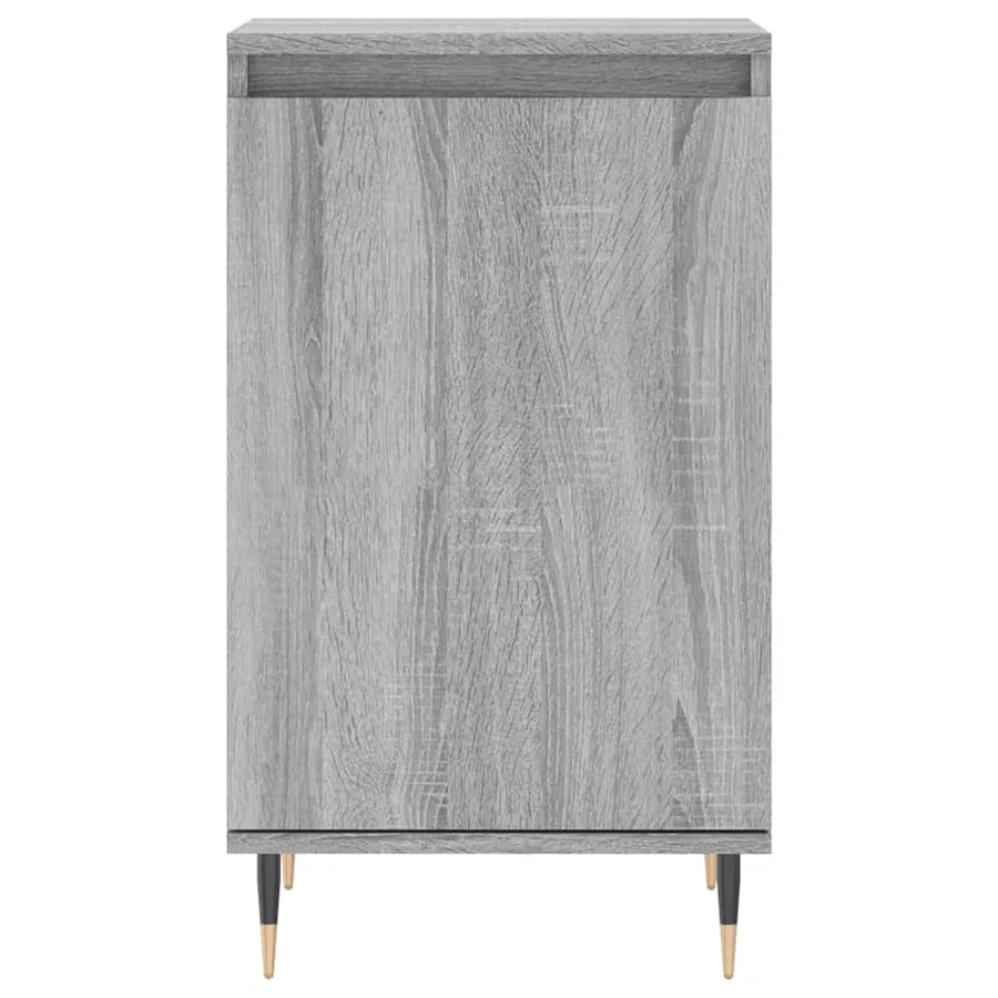 Buffets 2 pcs sonoma gris 40x35x70 cm bois d'ingénierie - 6