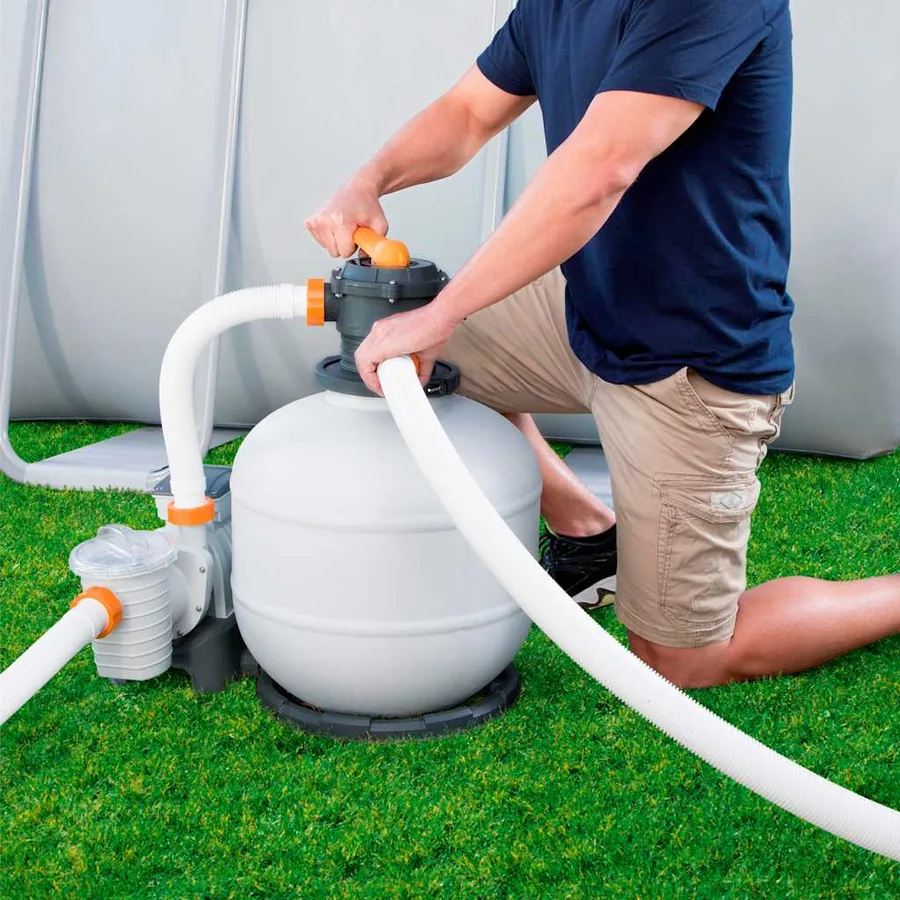 Bestway Pompe de filtration à sable Flowclear 8327 L/h - 4