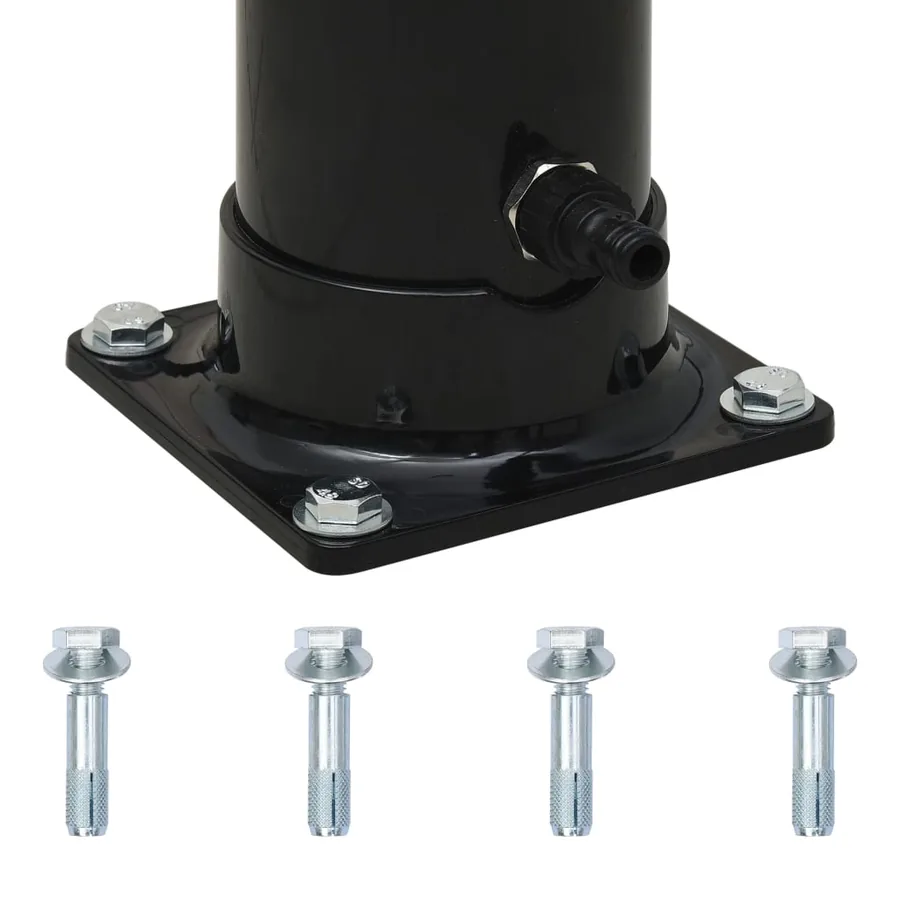 Douche solaire Noir 214 cm 20 L - 7
