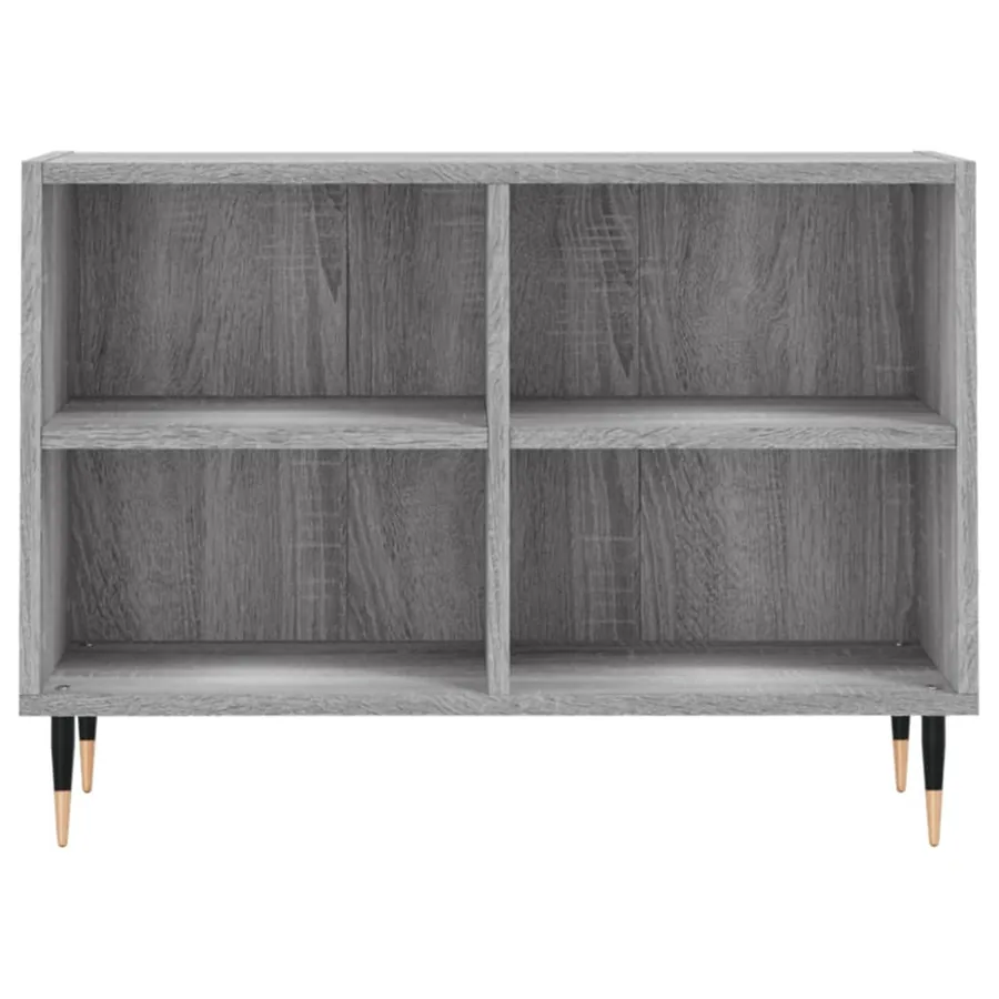 Meuble TV sonoma gris 69,5 x 30 x 50 cm bois d'ingénierie - 4