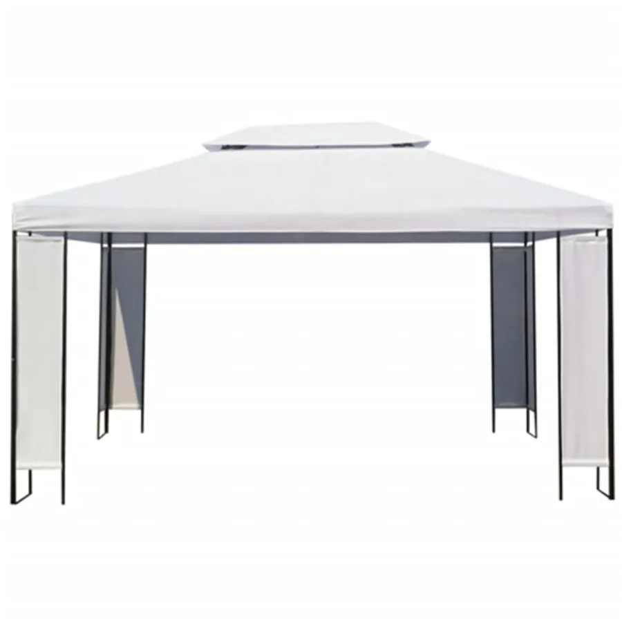Chapiteau de jardin Blanc 3 x 4 m - 2