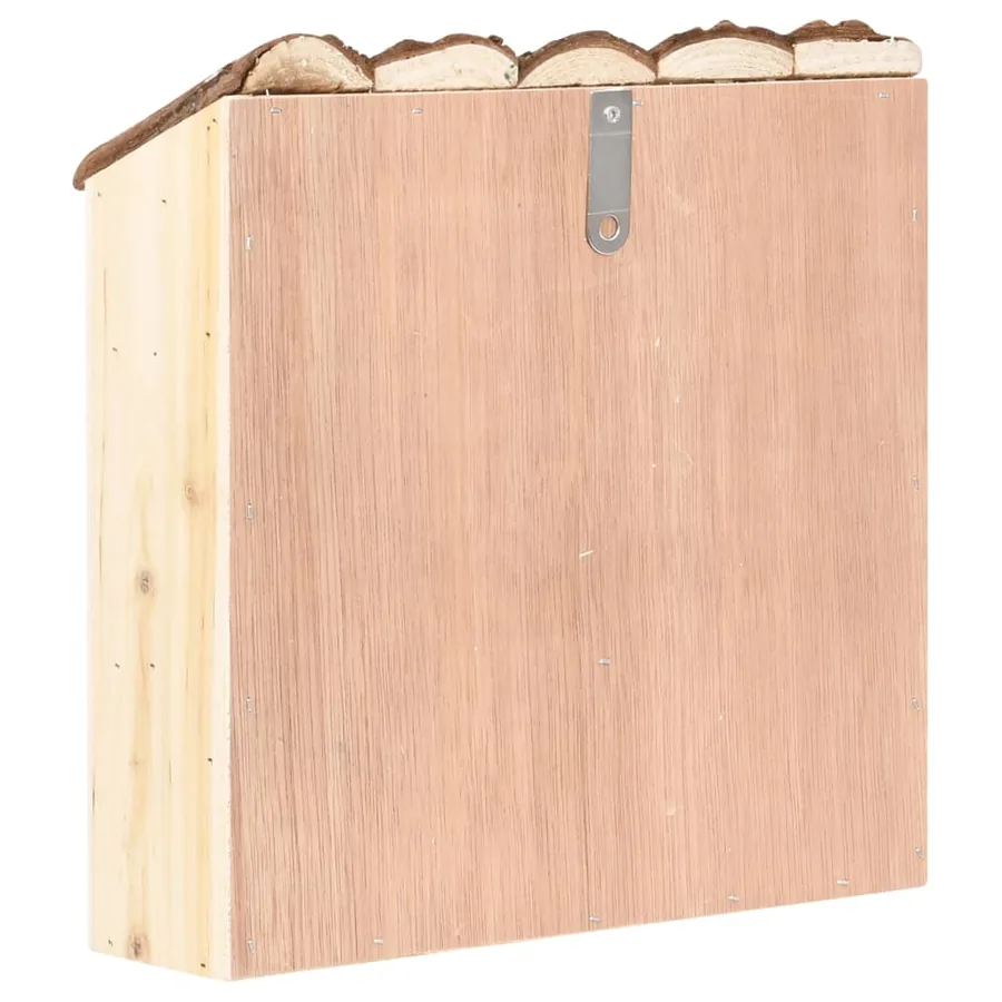 Hôtel à insectes 30x10x30 cm Bois de sapin - 4