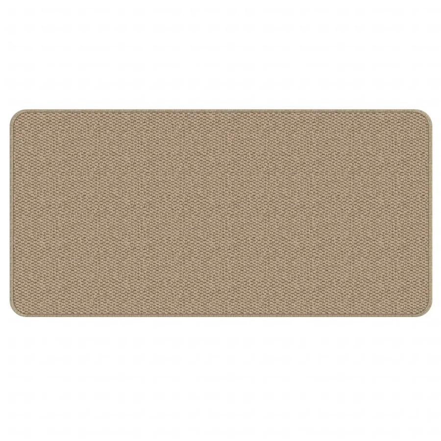Tapis de couloir aspect sisal sable 50x100 cm - 3