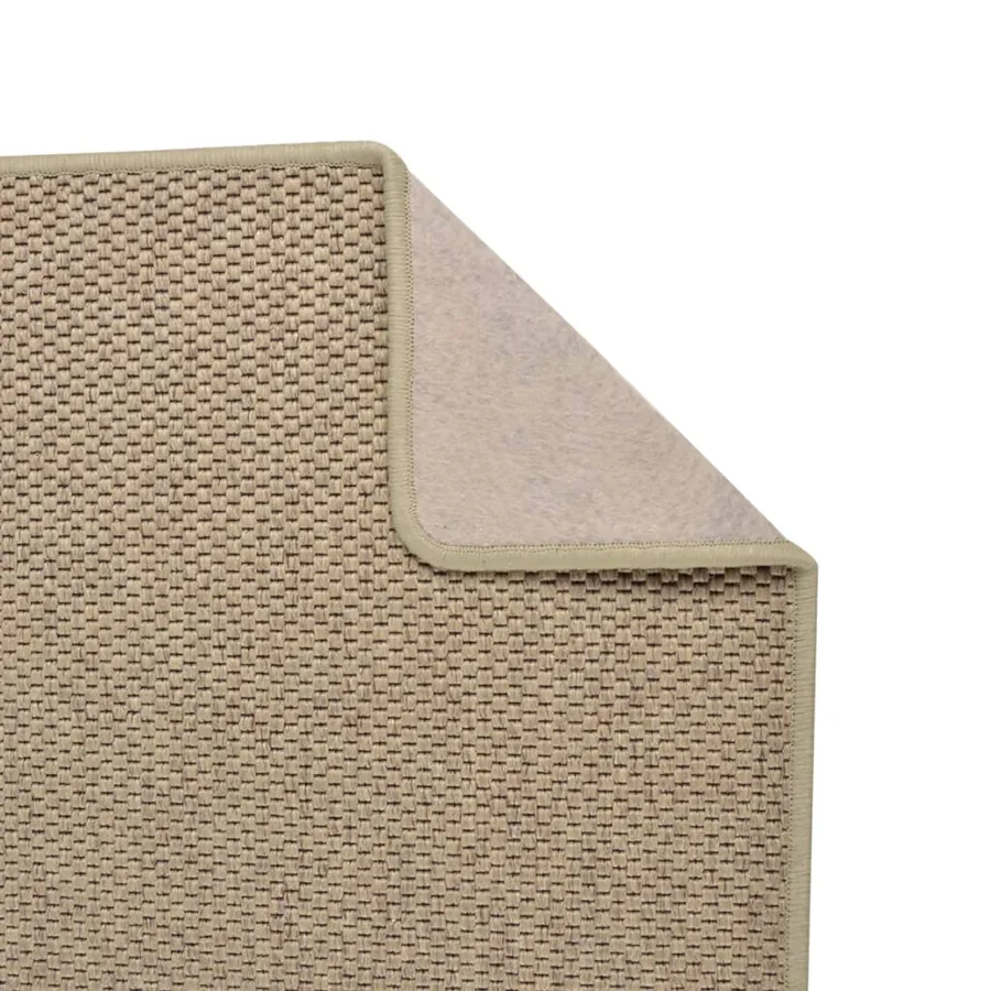 Tapis de couloir aspect sisal sable 50x100 cm - 4