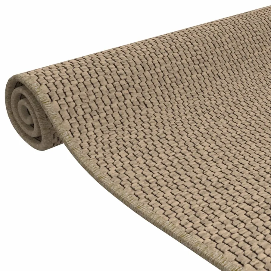 Tapis de couloir aspect sisal sable 50x100 cm - 5
