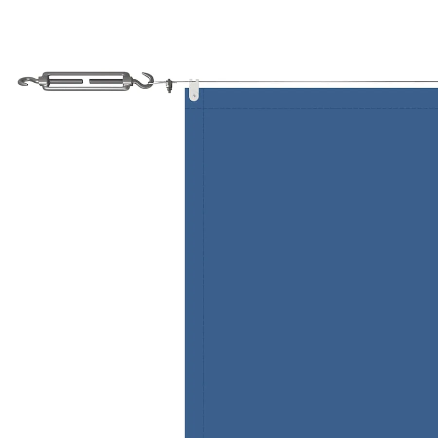 Auvent vertical Bleu 100x1200 cm Tissu oxford - 4