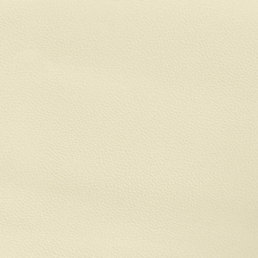 Cadre de lit avec tête de lit sans matelas crème 120x200 cm - 8