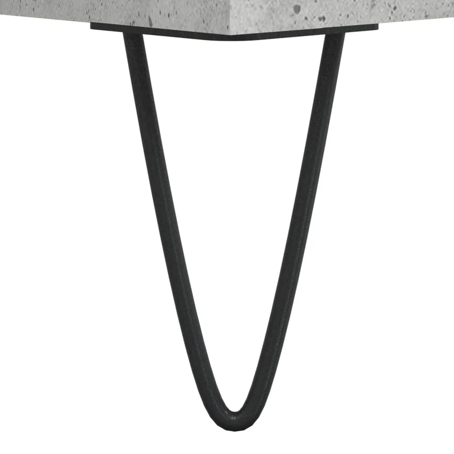 Buffets 2 pcs gris béton 40x35x70 cm bois d'ingénierie - 11