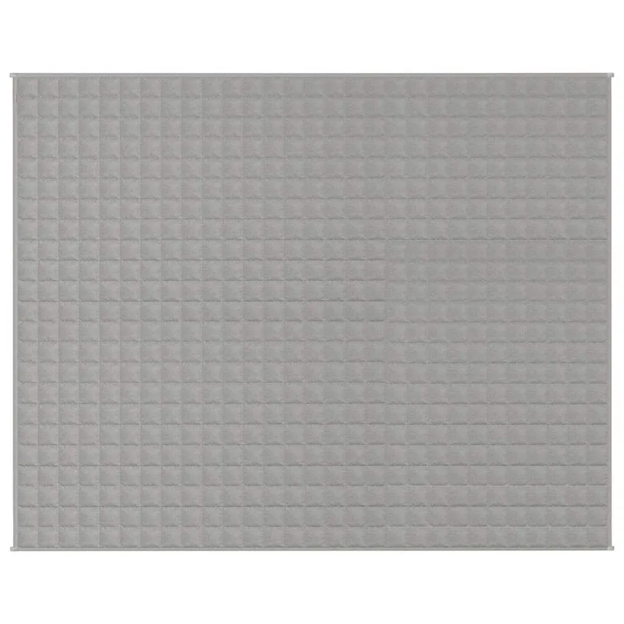 Couverture lestée Gris 235x290 cm 11 kg Tissu - 3