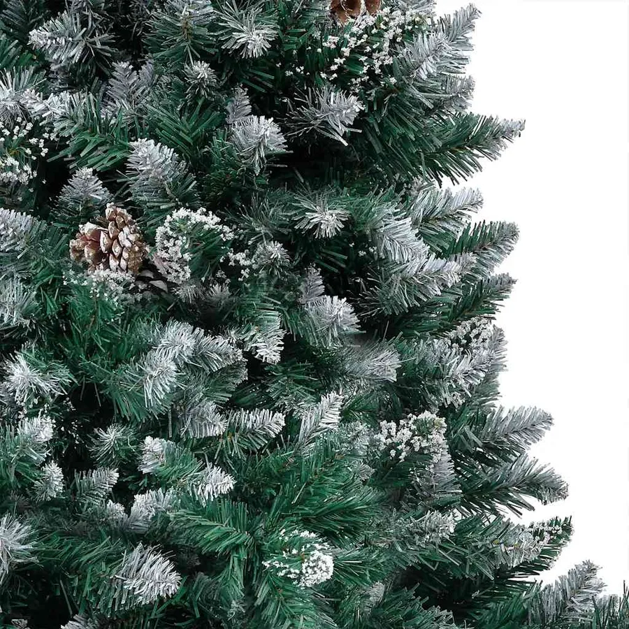 Arbre de Noël artificiel avec LED/boules pommes de pin 180cm - 2