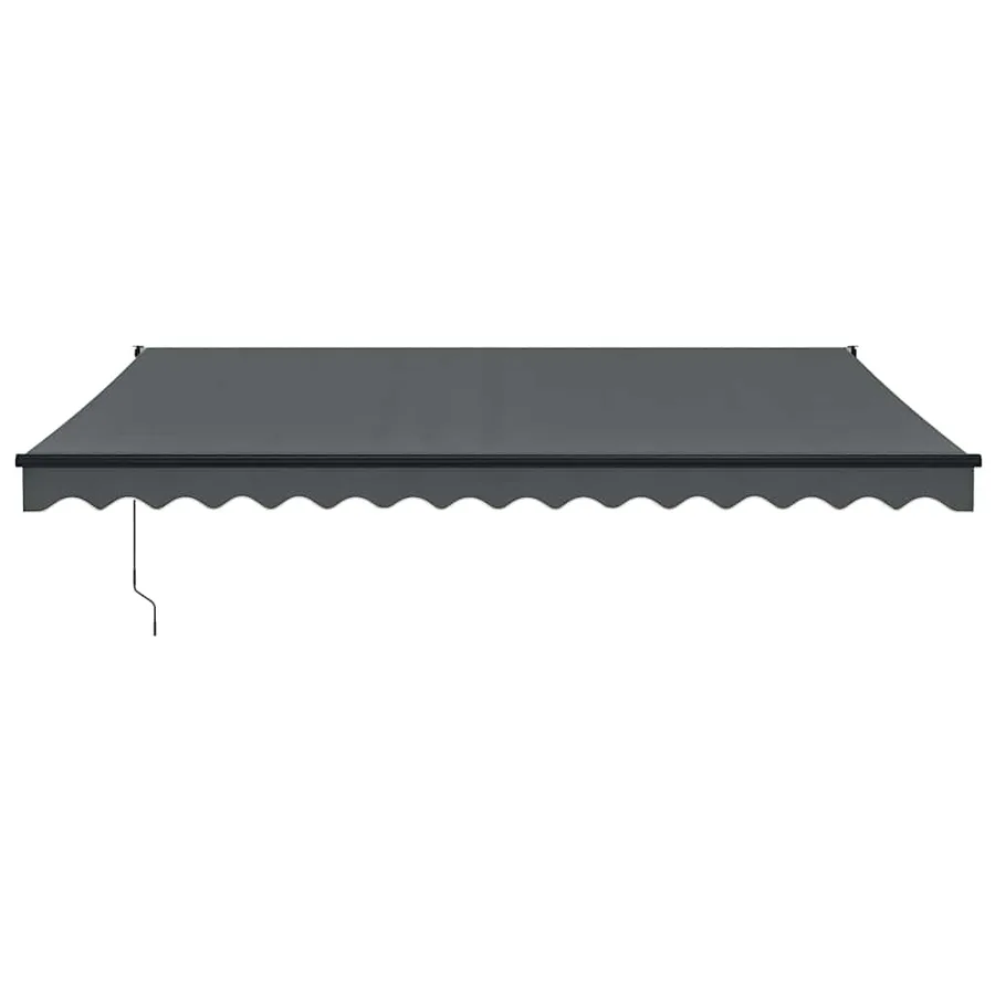 Auvent rétractable automatique anthracite 4x3 m - 3