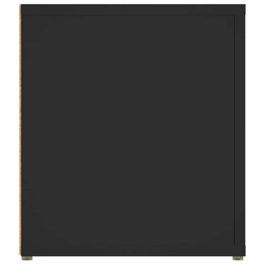 Meubles TV 2 pcs Noir 80x31,5x36 cm Bois d'ingénierie - 7