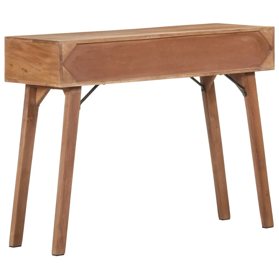 Table console 100x35x76 cm Bois de manguier massif - 3