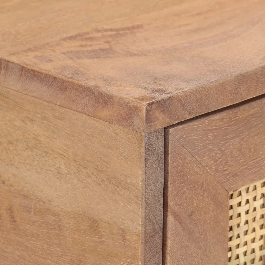 Table console 100x35x76 cm Bois de manguier massif - 7