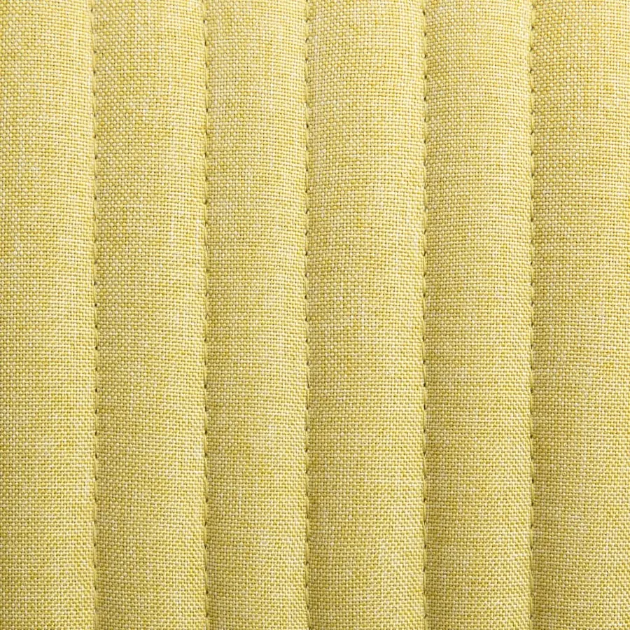 Chaises à manger lot de 4 vert tissu - 7