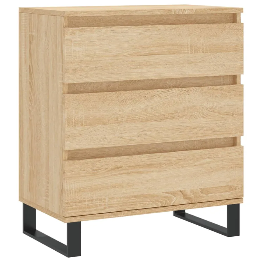 Buffet Chêne sonoma 60x35x70 cm Bois d'ingénierie - 2