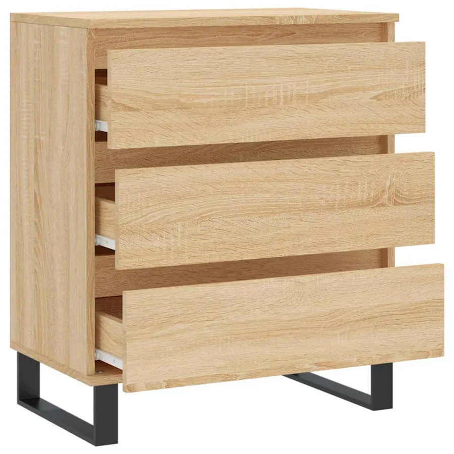 Buffet Chêne sonoma 60x35x70 cm Bois d'ingénierie - 6