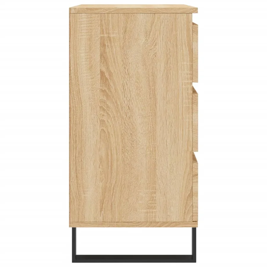 Buffet Chêne sonoma 60x35x70 cm Bois d'ingénierie - 7