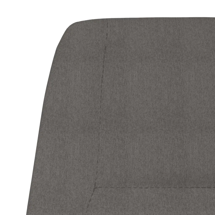 Chaise de relaxation Gris clair Tissu - 6