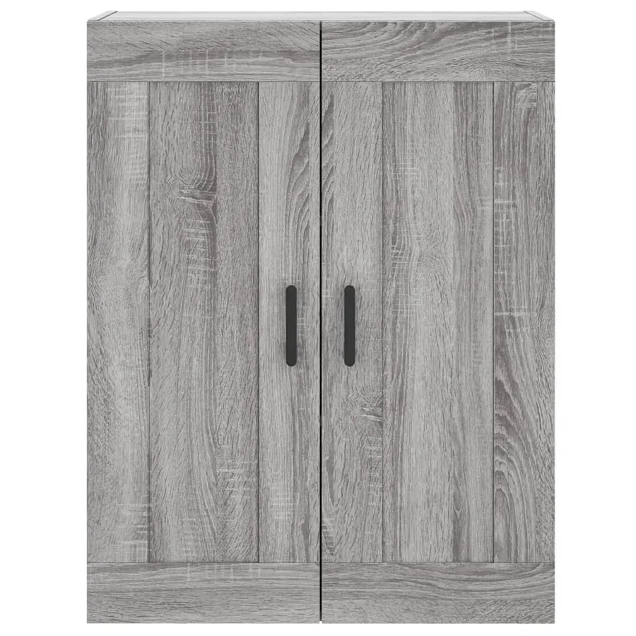 Armoires murales 2 pcs sonoma gris bois d'ingénierie - 6
