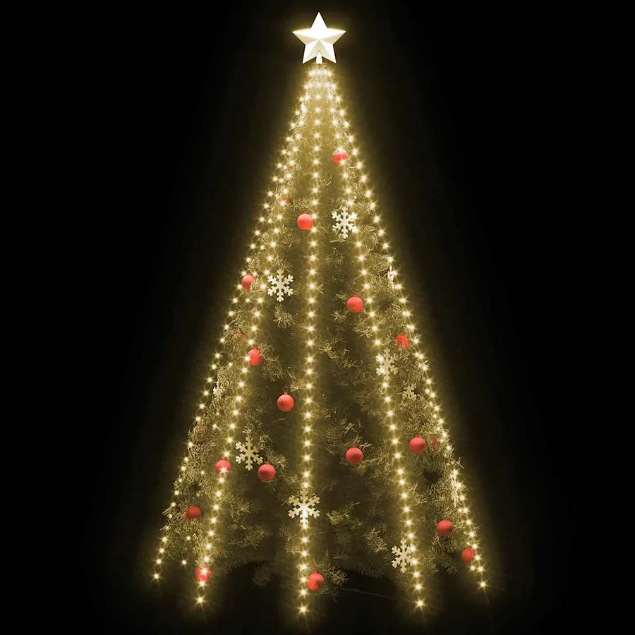 Guirlande lumineuse filet d'arbre de Noël 400 LED 400 cm - 3