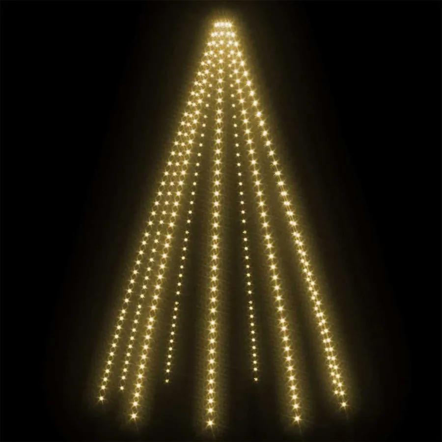 Guirlande lumineuse filet d'arbre de Noël 400 LED 400 cm - 4