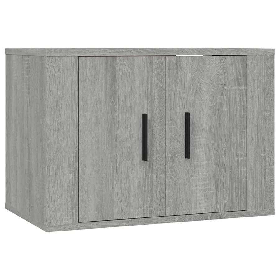 Meubles TV muraux 2 pcs sonoma gris 57x34,5x40 cm - 4