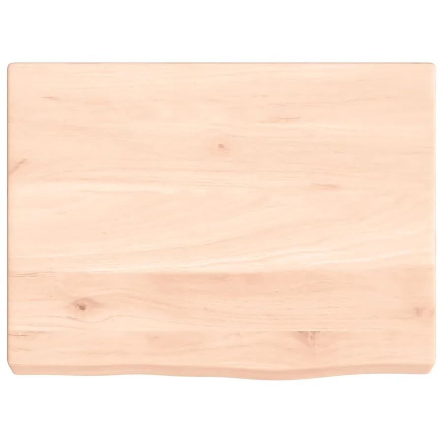 Étagère murale 40x30x(2-4) cm bois de chêne massif non traité - 4