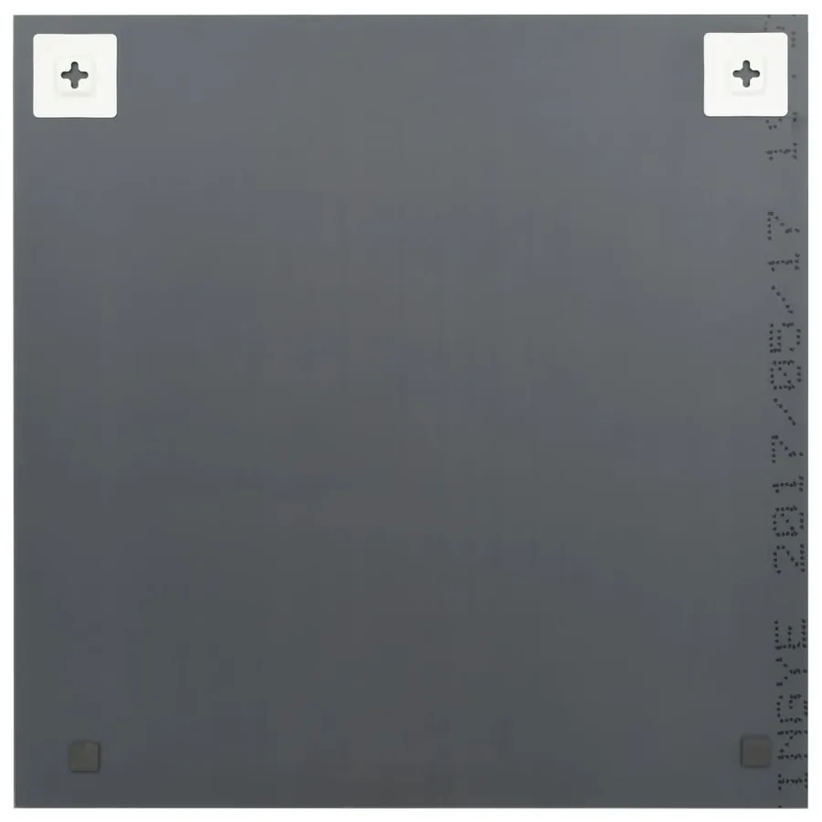 Miroirs muraux 2 pcs 50x50 cm Carré Verre - 3