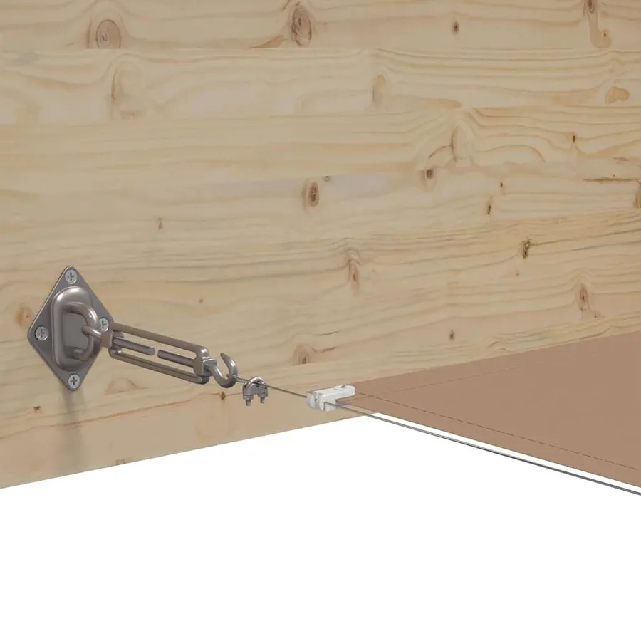 Auvent vertical Taupe 60x1200 cm Tissu oxford - 4