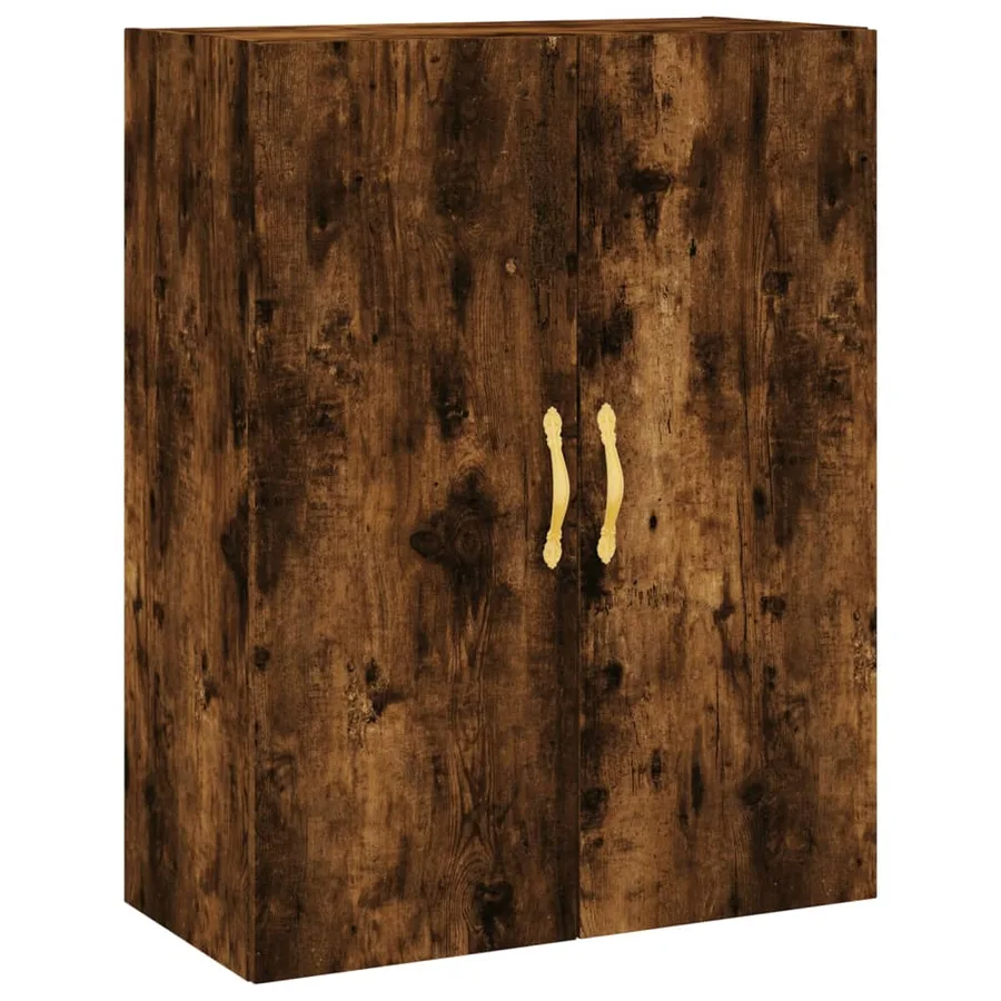 Armoires murales 2 pcs chêne fumé 69,5x34x90 cm - 5