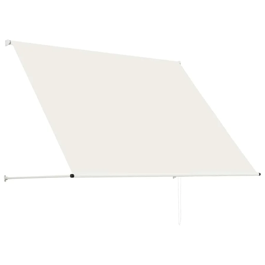 Auvent rétractable 200x150 cm Crème - 3