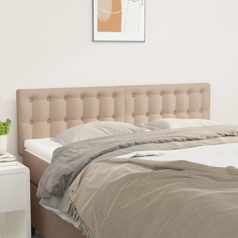 Têtes de lit Cappuccino 144x5x78/88 cm Similicuir