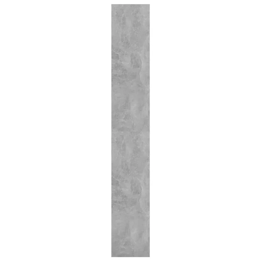 Bibliothèque/Séparateur de pièce Gris béton Bois d'ingénierie - 6