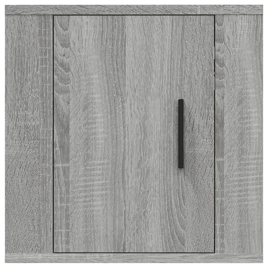 Meubles TV muraux 2 pcs Sonoma gris 40x34,5x40 cm - 5