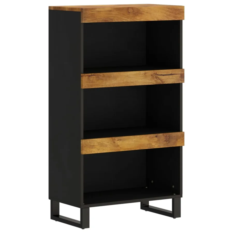 Armoire latérale 60x33x107 cm bois massif de manguier - 2