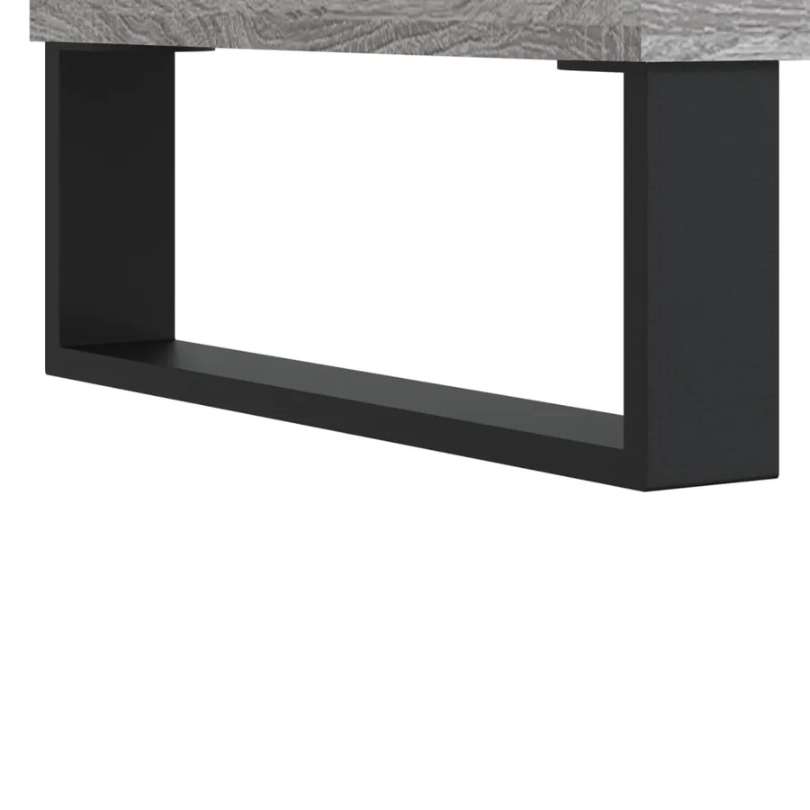Buffet sonoma gris 69,5x34x90 cm bois d'ingénierie - 10