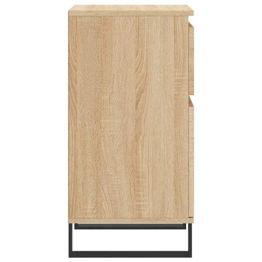 Buffet chêne sonoma 40x35x70 cm bois d'ingénierie - 6