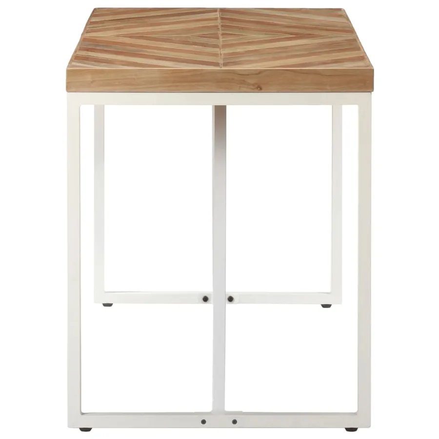 Table à manger 120x60x76 cm Bois massif d'acacia et de manguier - 3