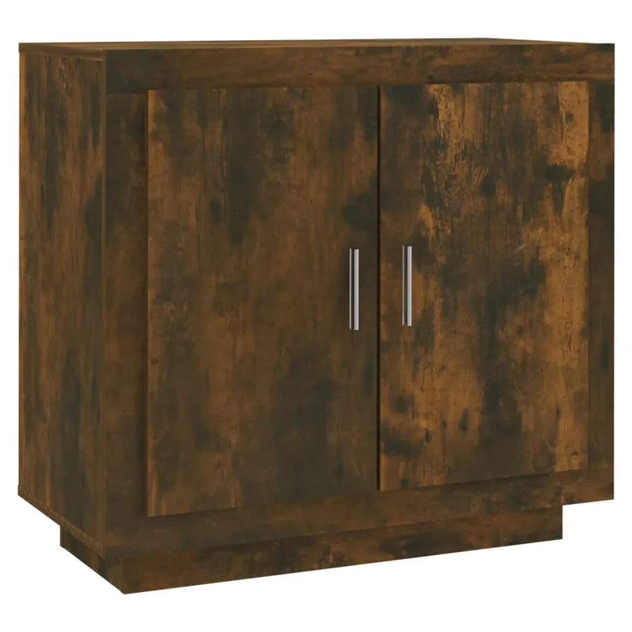 Buffet Chêne fumé 80x40x75 cm Bois d'ingénierie - 2