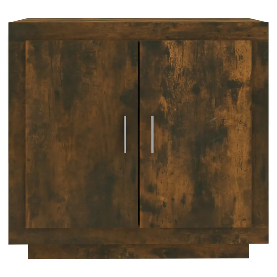 Buffet Chêne fumé 80x40x75 cm Bois d'ingénierie - 5