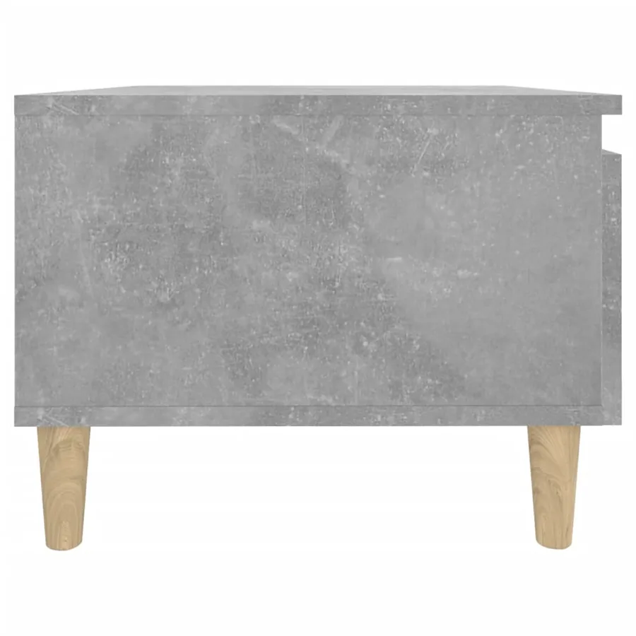 Tables d'appoint 2 pcs Gris béton 50x46x35 cm Bois d'ingénierie - 10