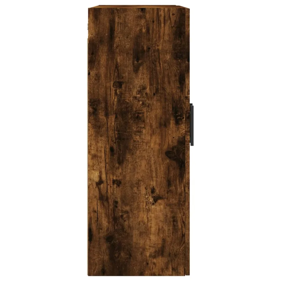 Armoires murales 2 pcs chêne fumé 69,5x34x90 cm - 7