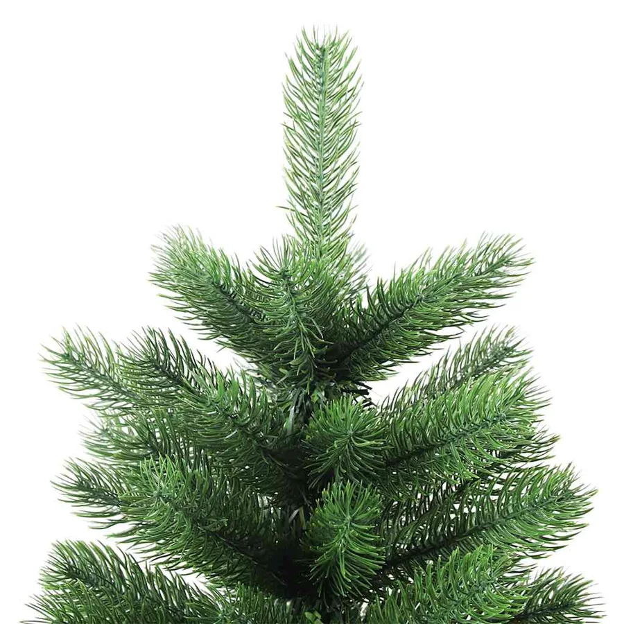 Arbre de Noël artificiel pré-éclairé et boules 90 cm vert - 3